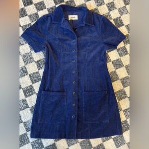 Rolla’s Corduroy Button-Up Dress
